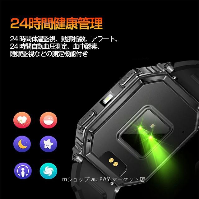 2026新型-ChatGPT搭載】スマートウォッチ 通話機能 GPS運動記録 2.01